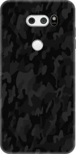 SRG INFOTECH Lg V35 Thinq Black Vinyl Mobile Skin