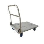 Inaithiram SSPT500RB Foldable Stainless Steel Platform Trolley 500kg Capacity with 360 Degree Swivel Wheels