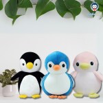 CuddleNest Adorable Penguin Soft Toy 25 cm Soft Cuddle Plush for Kids, Boys & Girls (Black)