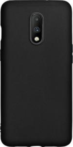 XOVO Back Cover for OnePlus One (Black, Dual Protection, Silicon, Pack of 1)