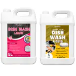 FIVANTA Shine Specialist Dish Wash Liquid Rose 5L & Lemon 5L