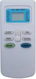 Xpecial Remote Controller for Godrej AC (White)