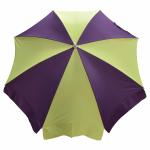 FENDO UMBRELLAS 36 Inch Sun Protection Outdoor Garden Umbrella with Tripod Stand (Lemon Yellow+Violet)