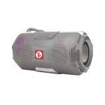 TP TROOPS Best Quality Party New Arrival Stylish Impressive Design 3D Dynamic Sound Effect Wireless Connecting with All Smart Phones 10 W Bluetooth Speaker ( Stereo Channel) (GREY)