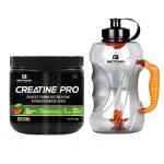 Beyond Fitness Creatine Pro 156gm, 3g pure Creatine Monohydrate with 1.5 ltr gallon bottle