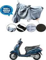 RONISH Waterproof Two Wheeler Cover for Honda (Activa 5G, Grey)