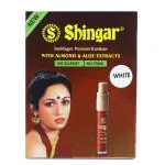 SHINGAR Saubhagya Liquid Kumkum Non Allergic & Non Staining With Almond - Pack Of 12