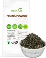 Nutrixia Mint Leaves Powder/ Pudina Patta Powder / Mentha 50 Gms
