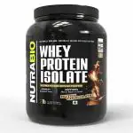 NUTRABIO Complete Whey Protien Isolate 2 lb Dutch Chocolate l Personal Care l Health l Supplement l Shake l Protein l Nutrition l Muscle Builder