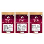 SoftArt Dry Fruits Combo Of Royal Kaju,Salted Badam,Pani Puri Almond - (Pack of 3, 100 g Each)
