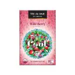 TE-A-ME Cool Wild Berry Iced Infusion Tea, 18 Pyramid Infusion Tea Bags | Ice Brews | Cold Brew | Strong and Highly Flavourful | Infusion Flavored Ice Infusion Tea
