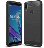 Fashionury Back Cover for Asus Zenfone Max Pro M1 (Black, Rugged Armor, Pack of: 1)