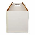 OM KRAFT White Cake Boxes (Pack of 2)