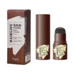 PORBE LUXURIOUS BEAUTY Natural Hairline Powder Hair Shading Sponge Pen Hairline Shadow Powder Stick Quick Root Touch Up For Thinning Hair Long Lasting Buildable Eyebrow Makeup