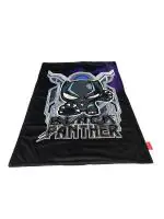 Marvel Baby Wolf Black Panther Ultra Soft 2 Ply Baby Blanket (75 cm X 100 cm)