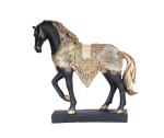 ARADH Horse Showpiece Vastu, Fengshui Figurine | Home Decor Items 10.5 Inch | Black |