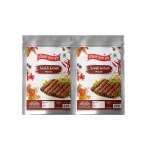 Okhli Musal Brand Lucknowi Meat Mutton SEEKH KEBAB Masala/GROUND BEEF/Ground Lamb SkewersWhole Spices Blend With Authentic Traditional Taste||Natural Spices|No Preservatives(NO Added Colors) 380gm(pack of 2x 190gm)