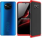 CarryWrap Front & Back Case for Poco X3, Poco X3 Pro (Red, Dual Protection, Pack of: 1)