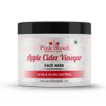 Pink Root Men and Women Apple Cider Vinegar Face Mask Dm Water and Magnesium Aluminium Silicate - 100gm