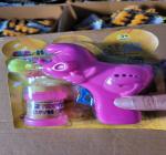 HARSH PLAST Hand Pressing Joker Bubble Gun Toy for Kids with Bubble Liquid-B5