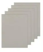 Lakeer A4 Size Grey Board Cardstock Paper Board 2mm Thickness Pack of 5 Pcs