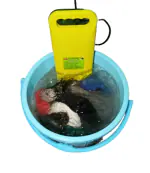 Quickwash Mini Portable Handy Bucket Washing Machine travelling