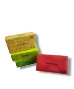 Tee Tree Tissue Boxes - Soft 2-Ply Tissues in 4 Stylish Colors (Pack of 4)