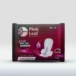Pink Leaf Women's Ultra Thin XL Sanitary Napkin with Disposal Bags (7 Pads with 1 Mini Pad) 280mm, Double Wing Shape, Rash, Skin Friendly, Absorbs upto 100% Fluid | Up to 12 Hours of Protection