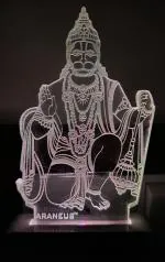 2Mech Hanumanji 3D Illusion LED Light Night Lights for 5 Colors Led Changing Lighting lamp