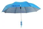 FASHNO Men's & Women's 2-Fold / Blue Color Umbrella (Pack Of 1)