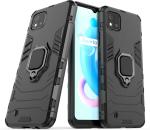 mFoniscie Realme C11 2021, Realme C20 Black Polycarbonate, Rubber Mobile Back Cover