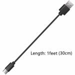 Kabellos Type-C Earbuds Short Charger Cable Compatible with Kabellos USB-A to USB-C Replacement Power Charging Cord (1 ft / 30 cm 11 Pack)