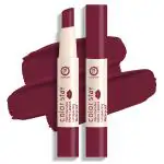 Colors Queen Color Stay Matte Lipstick| Highly Pigmented Ultra Matte Long Lasting Lipstick| One Stroke Application, Hydrating, Weightless Matte Finish, Transferproof Lipstick for Women (Rich Maroon, 3 gram) Lipstick