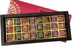 Fabbites 24 Cracker Chocolate Gift Box Assorted Flavor Handmade 280 G