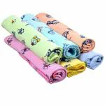 KOOCHI KOO Washcloth for New Born 100% Hosiery Cotton/Reusable Soft Face Towels for Babies Set of 6