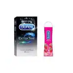 Durex Extra Time 10s + Lubes Cheeky Cherry, 50ml
