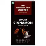 Colombian Brew Smoky Cinnamon Instant Coffee Powder, No Sugar Vegan, 50g
