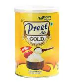 New Preet Lite Gold 100% Vegan Multi Source Edible Cooking Medium Better than Ghee -1 Litre