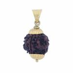 Shiv Ram Jyotish Kendra Four Face Panchdhatu Rudraksha Pendant