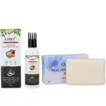 Caret Organic Red Onion Seed Oil (100ml) AND Kijic & Vitamin C Soap (75g)- Pack of 2