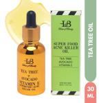 House of Beauty Acne Oil w/t Tea Tree, avocado & Vit-E for drying pimpled & oily skin (30ml)
