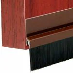 BETLEX Door Bottom Sealing Strip Draft Stopper with Aluminium Plate & Nylon Bristles for Weather Stripping, Air & Sound Blocking (Multi-color)-Pack of 1