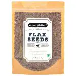 Urban Platter Raw Flax Seeds, 1kg [Alsi, Heart-Healthy, Keto Friendly, Use in Salads, After Meal Digestive]