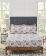 TRIDENT Allure 100% Cotton 5 Piece Bedding Sheets and Pillowcases, Indulgence