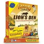 KAADOO Lion's Den - Educational Adventure Jungle Safari Board Game for Kids (6+ Years)