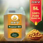 AKV Cold Pressed Peanut/Ground Nut Oil-5L