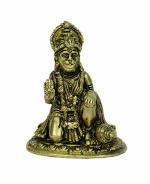 Panchmukhi Hanuman Idol Brass Collectible Handicraft Art By BHARATHAAT