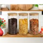 Pure Source India Clear Glass Jars & Containers 1400 Milliliters