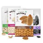 Nutraj Best Dry Fruits Combo Pack - (200g * 4) 800g (Almonds, Cashews, Pistachios, Raisins)
