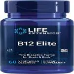 Life Extension B12 ELITE 60 VEGETARIAN LOZENGES 60 Vegetarian Lozenges